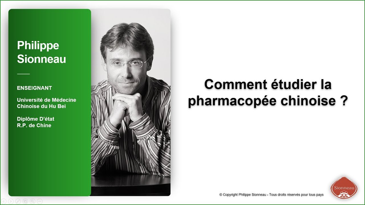 Comment étudier la pharmacopée chinoise ?